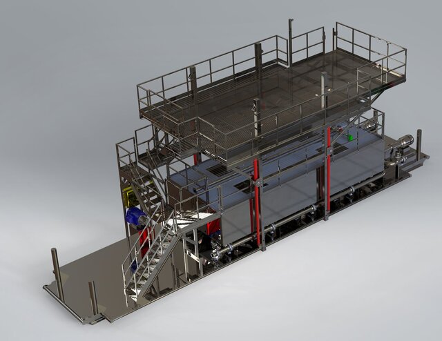 3D model of centrifuge-stand