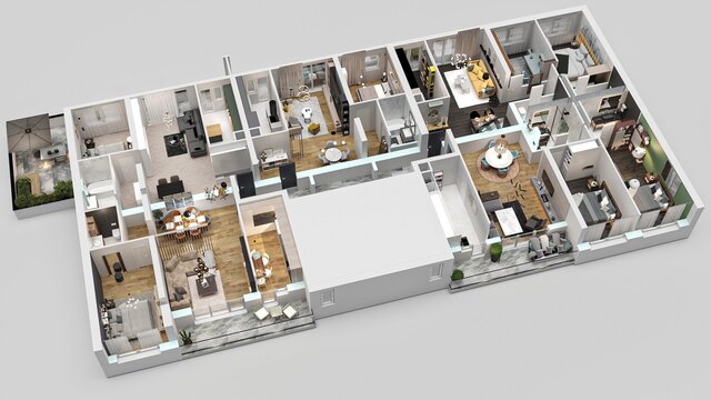3D Floor plans