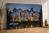 twilight-townhouses-on-canvas design by Pleasant