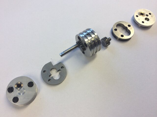 3D model of Development of a Micro Hydraulic Pump for a Hand Prosthesis