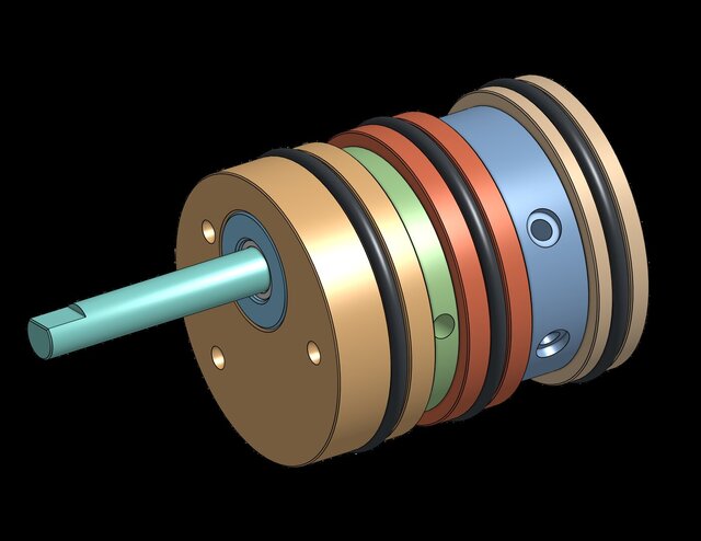 3D model of Development of a Micro Hydraulic Pump for a Hand Prosthesis