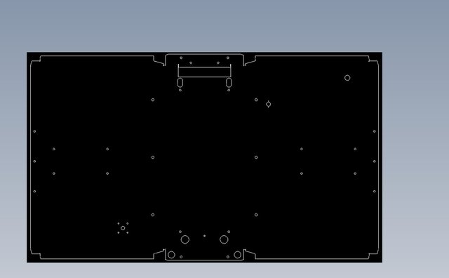 3D model of Sheet Metal Design, DXF/DWG and Manufacturing Drawings