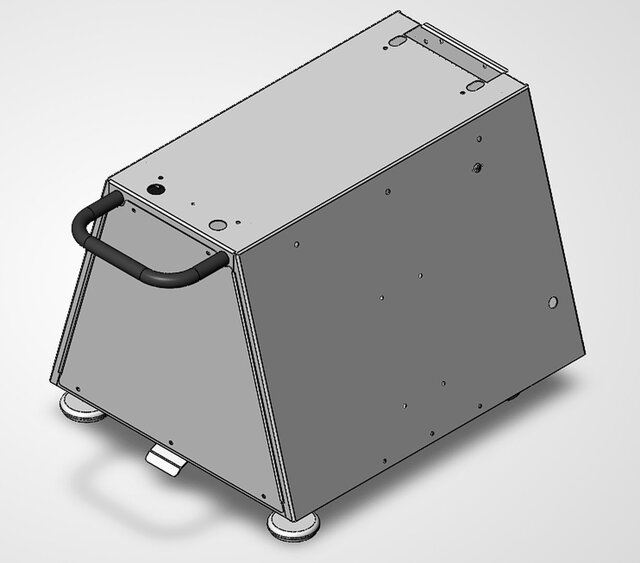3D model of Sheet Metal Design, DXF/DWG and Manufacturing Drawings