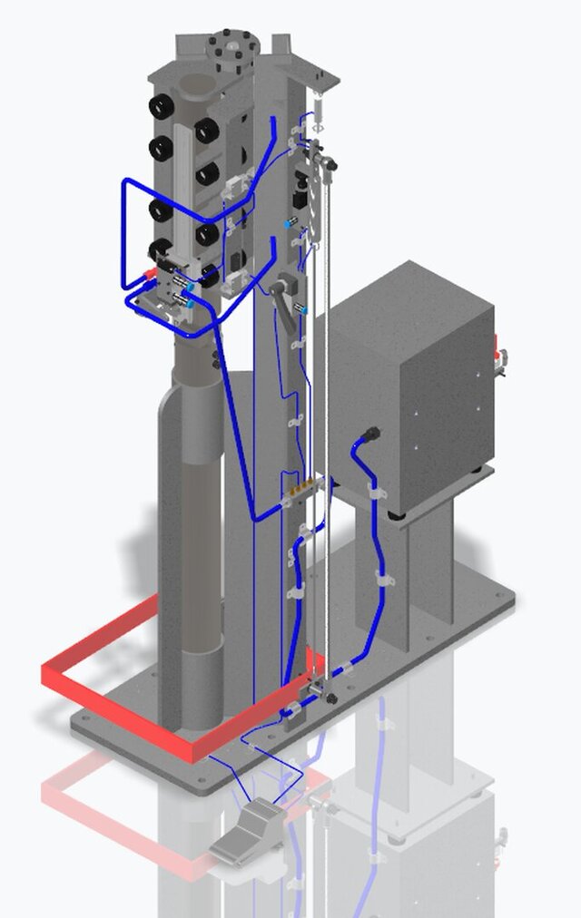 Industrial Pneumatic Power Hammer (70lb Class)