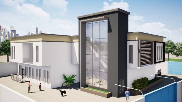Modern Residential Building Design