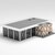 Multipurpose hall model Rhinoceros 3D