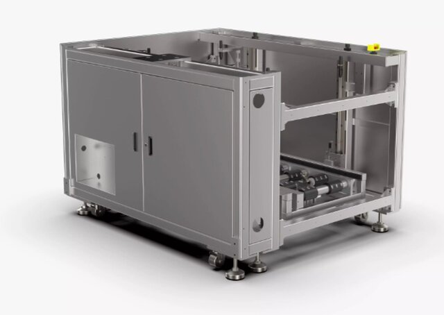 Heavy-Duty Chain Lift Conveyor System | Industrial Automation | CAD Design | heavy load chain lifting system