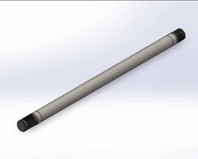 Rear Semi Axle for FSAE Student Car