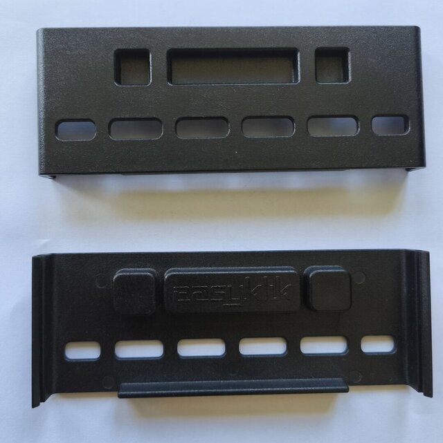 Car licence plate holder