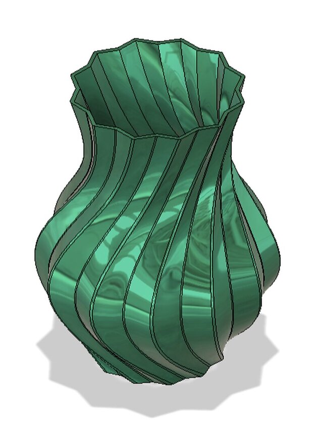 3D model of flower-vase
