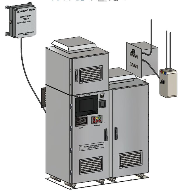 3D model of Sheet Metal Design and Weldments: Modular Steel Structures & Racks