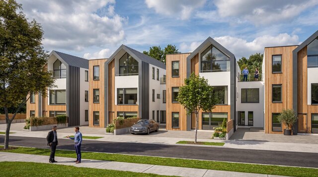 3D model of Urban Housing 3D Renderings