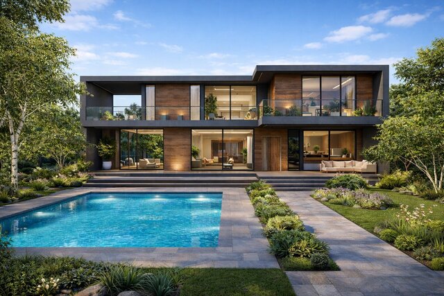 DETACHED HOUSE DESIGN | VISUALIZATION