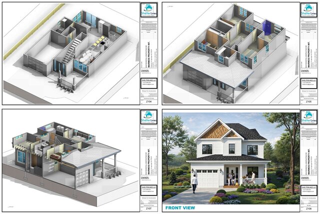 PERMIT PLANS SET FOR SINGLE FAMILY RESIDENCE - GA. – image 6 of 6