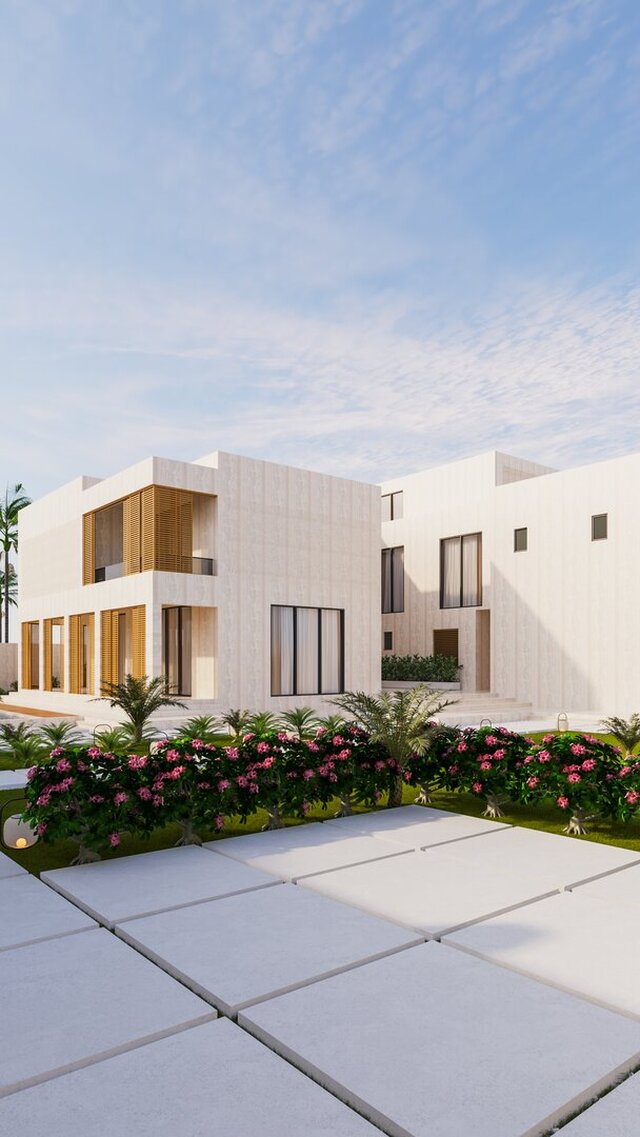 Contemporary Minimalist Residence with Integrated Landscaping