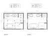 Master Bathroom CAD Drawing Set – Demolition, Layout & RCP Plans (AutoCAD) design by marianabcm