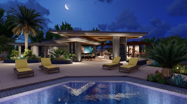Backyard-landscape-design-ramada-gazebo-pergola- – image 2 of 15
