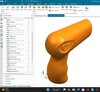 Hair Dryer Design In NX CAD design by anuragt2