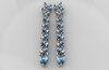 Earrings with sapphires and diamonds design by jewellerydealer