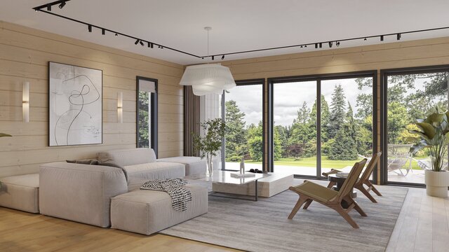 Interior Render 3d