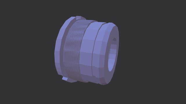 3D model of Hydraulic_Cylinder_Gland