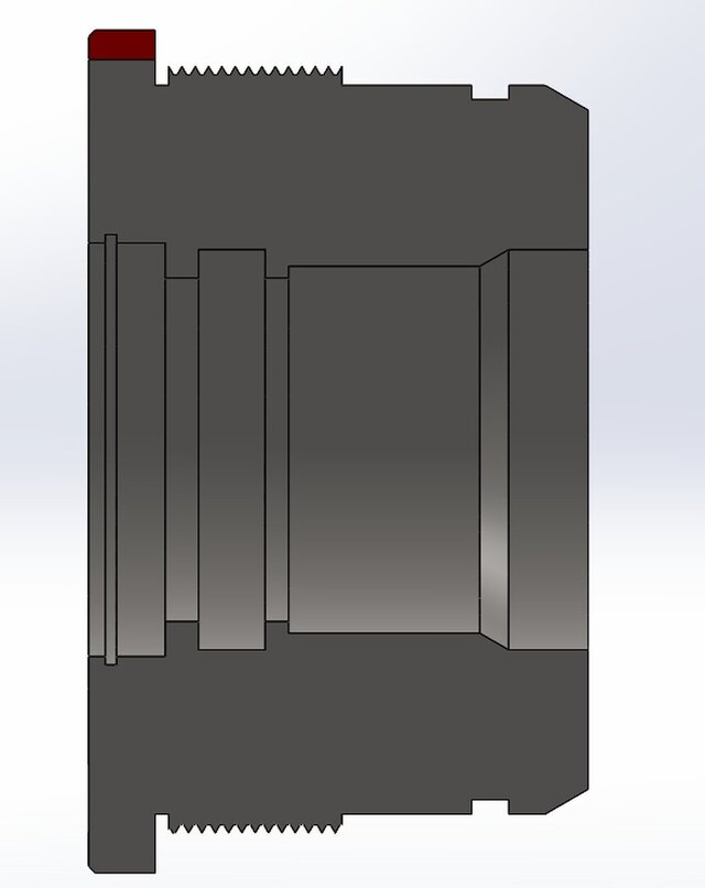 3D model of Hydraulic_Cylinder_Gland