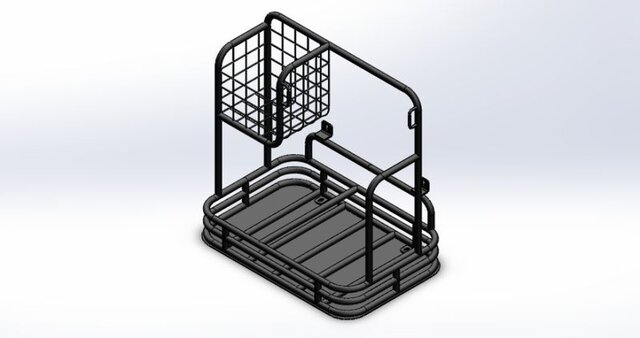 Basket for Golf Cart