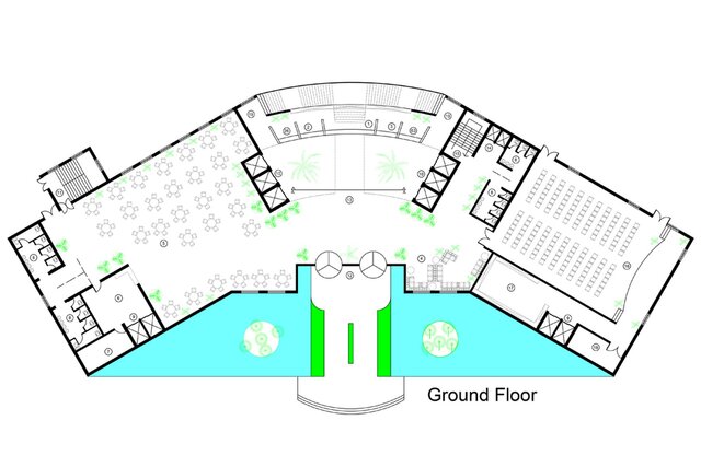 4-star hotel floor plan