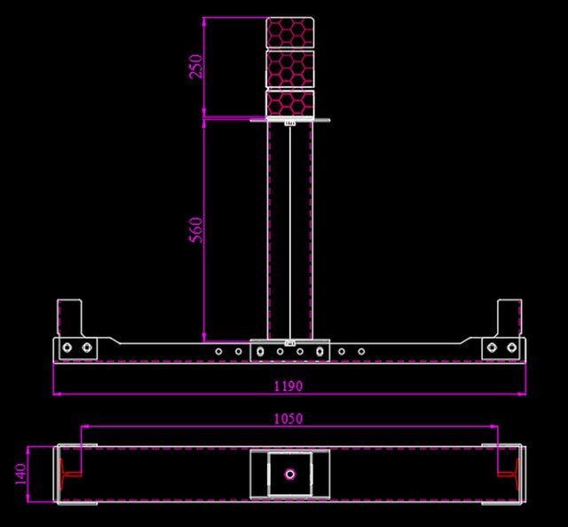 3D model of home lift