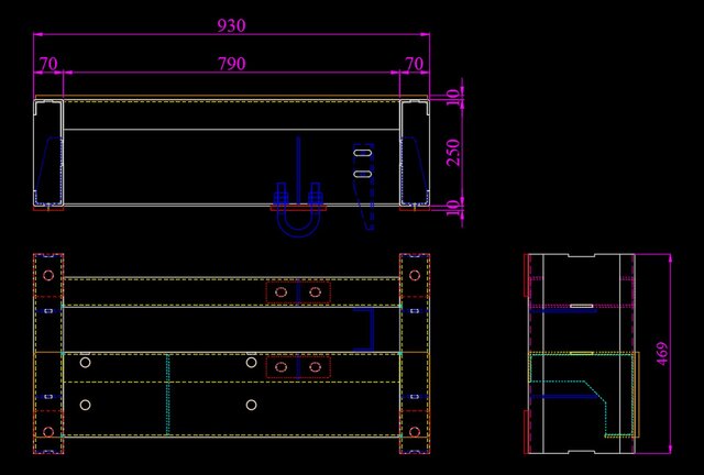 3D model of home lift