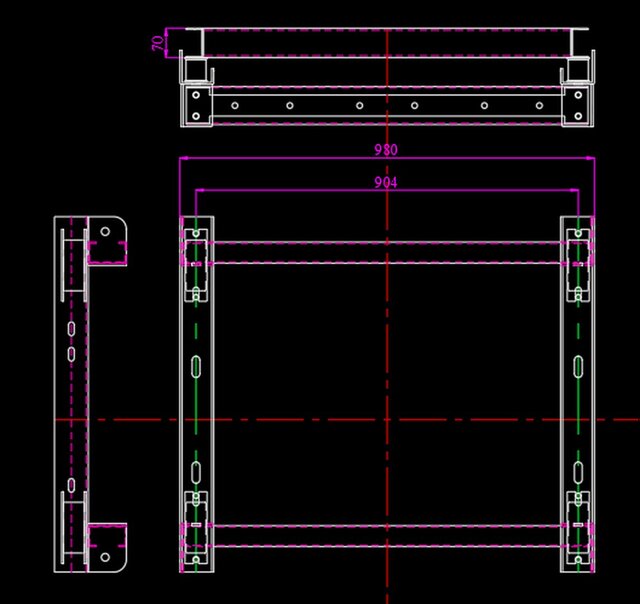 3D model of home lift