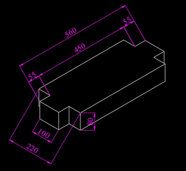 3D model of home lift