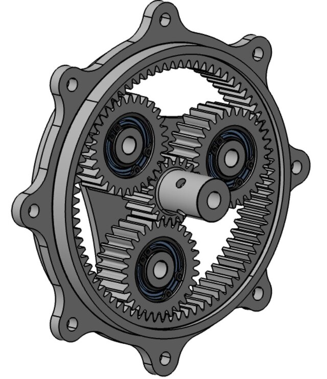 Formula Student Planetary Gearbox Design