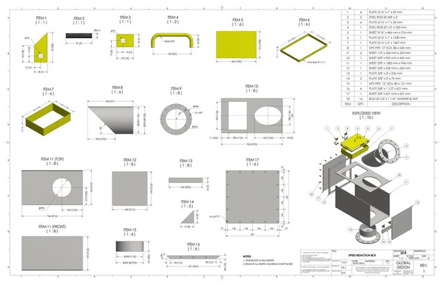 Production-Ready Fabrication & Manufacturing Drawings – image 3 of 3