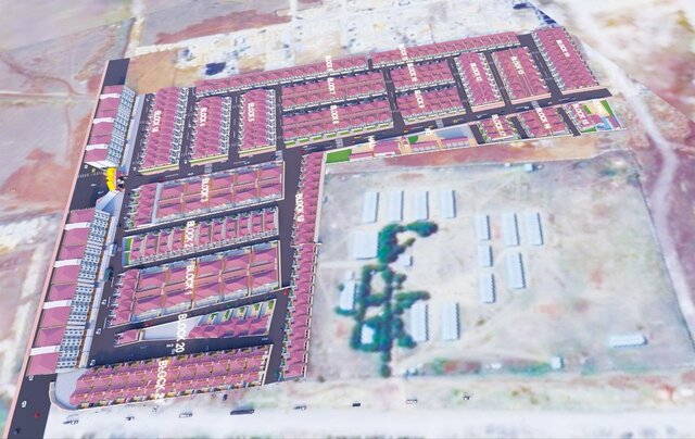 DAM Real Estate Construction Project 3D model – image 2 of 2