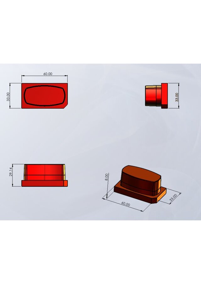3D model of EDM Electrode Design for Plastic Injection Mold | SolidWorks
