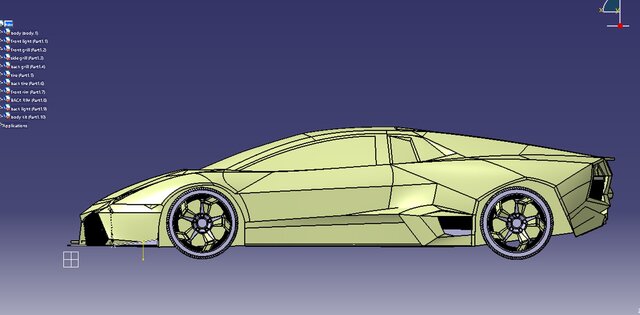 3D model of Lamborghini Reventón