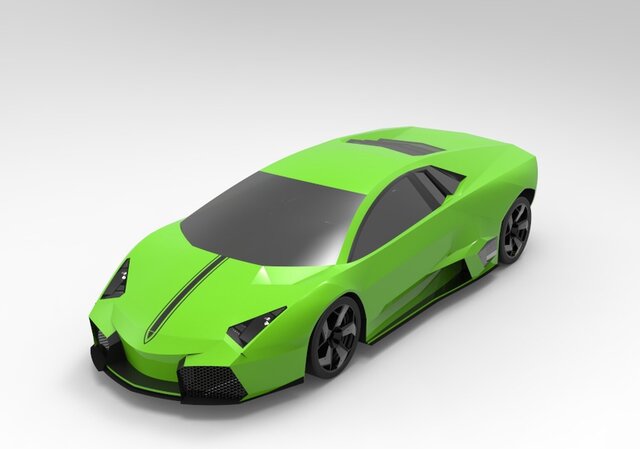 3D model of Lamborghini Reventón