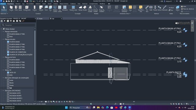 3D model of BIM development of structural and architectural foundation system