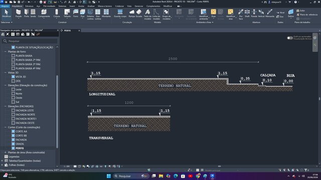 3D model of BIM development of structural and architectural foundation system