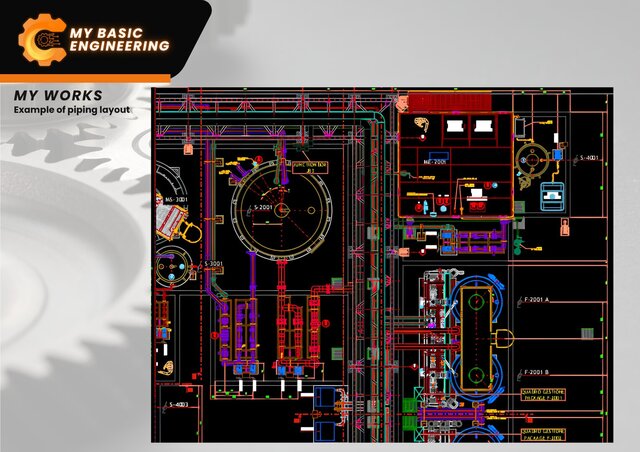 Example of Piping Layout – image 3 of 3