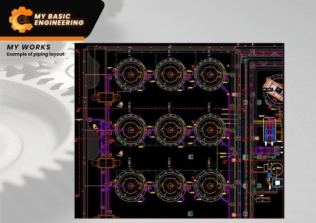 Example of Piping Layout – image 2 of 3