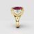 Custom Cocktail Ring: 2D Sketch to 3D CAD