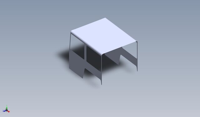 3D model of motor-casing