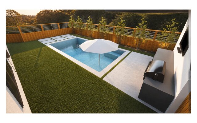 Residential Pool Visualization Portfolio | Revit, Lighting & Permit Plans – image 4 of 11