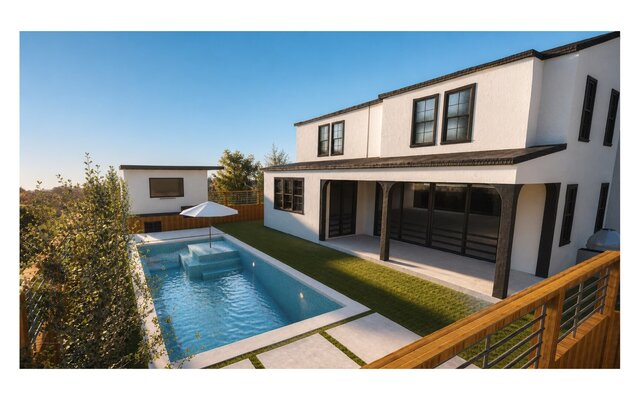 Residential Pool Visualization Portfolio | Revit, Lighting & Permit Plans – image 1 of 11