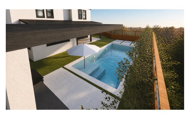 Residential Pool Visualization Portfolio | Revit, Lighting & Permit Plans – image 2 of 11