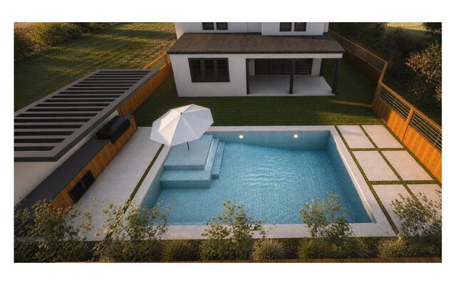 Residential Pool Visualization Portfolio | Revit, Lighting & Permit Plans – image 5 of 11