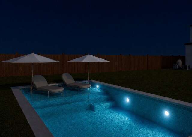 Residential Pool Visualization Portfolio | Revit, Lighting & Permit Plans – image 10 of 11