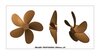 5 BLADE PROPELLER (LH) 200 PAX  D - 90 mm design by RumpaD